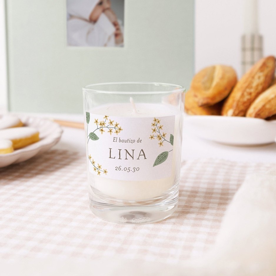Velas vaso
