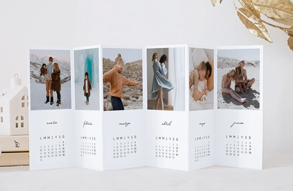 Calendario acordeón