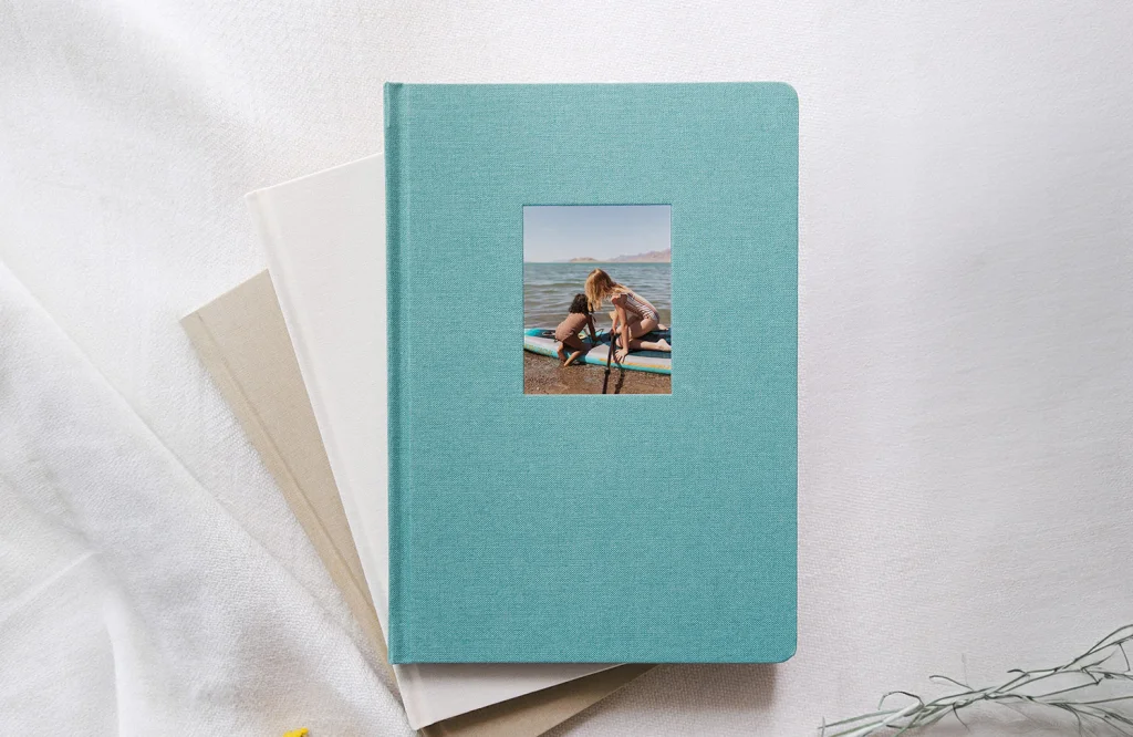 Cuaderno forrado en tela