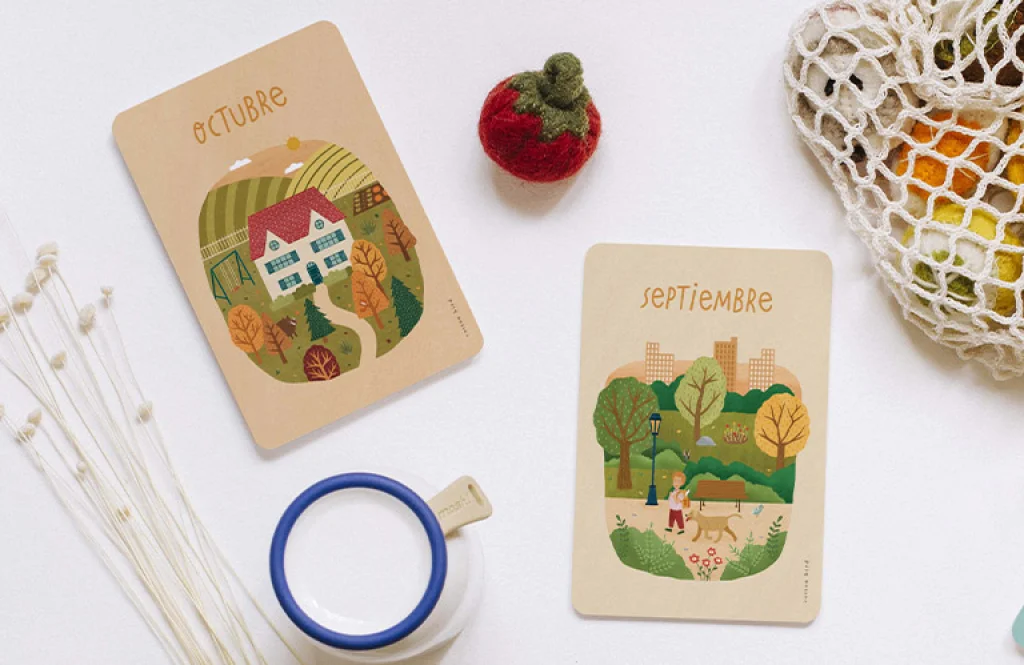 Tarjetas de aprendizaje