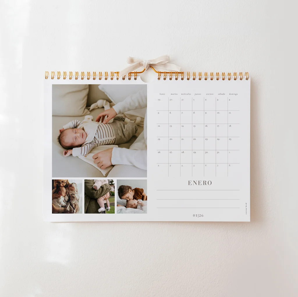 Calendario horizontal