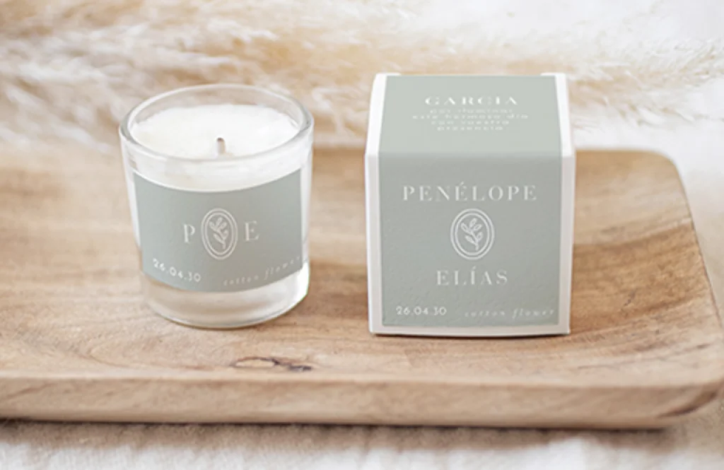 Velas vaso