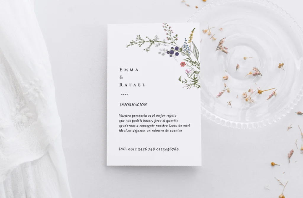 Invitación boda