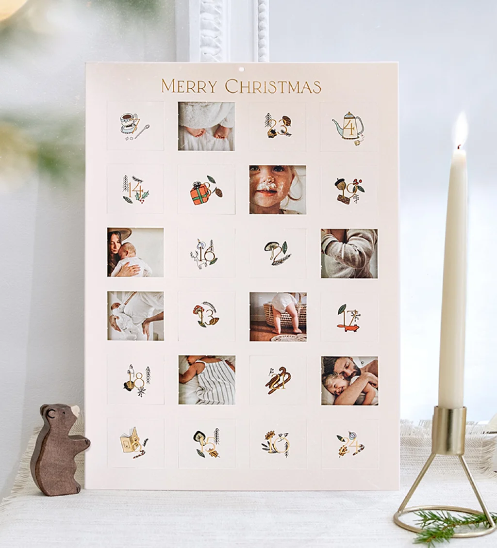 Calendario de Adviento foto