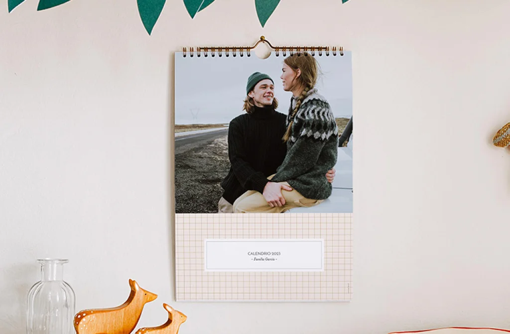 Calendario con fotos