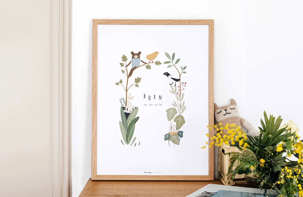 Póster ilustrado