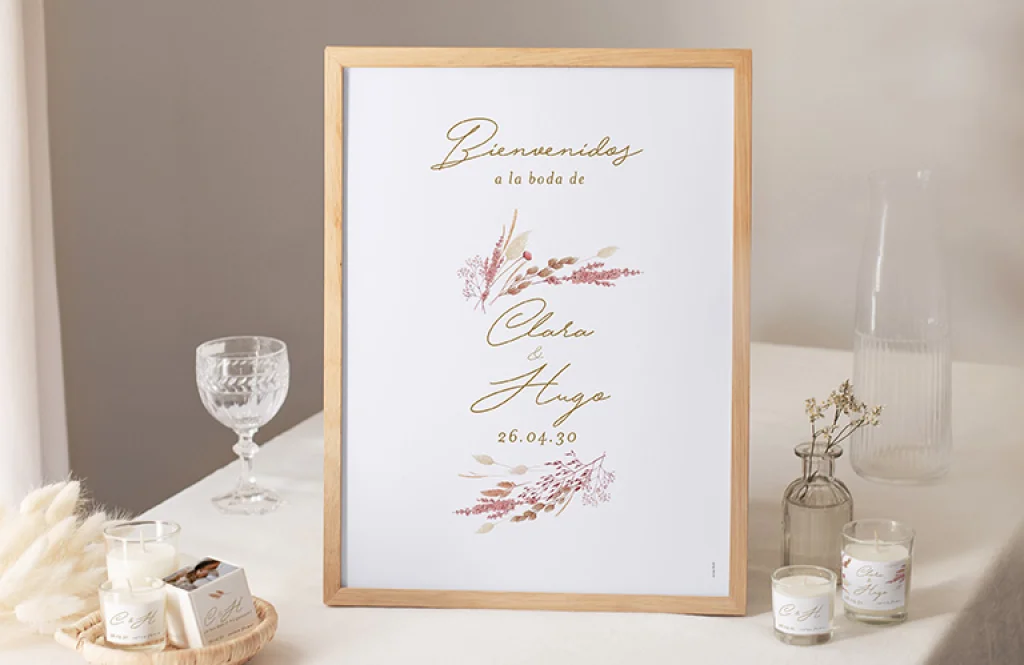 Carteles de boda