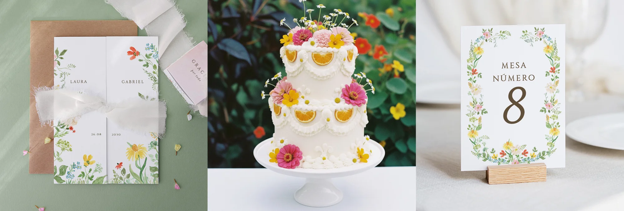 Invitaciones florales