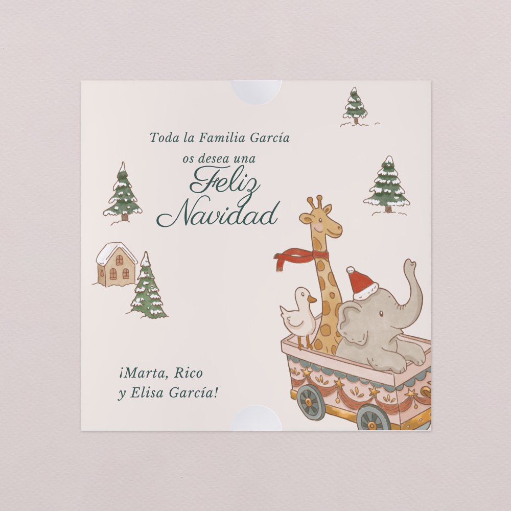 Bola de nieve - Tren de Navidad