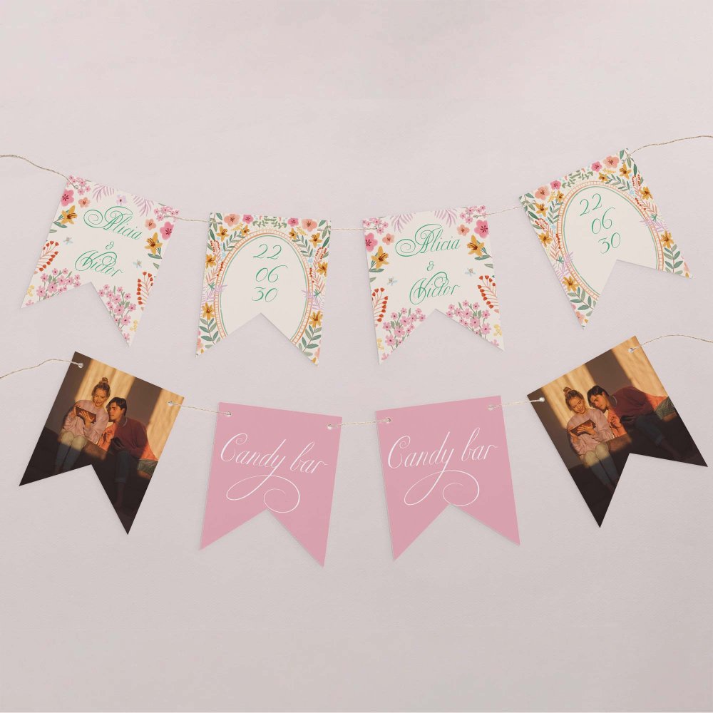Pastel flowers