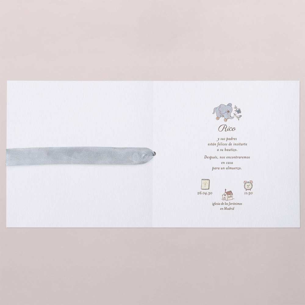 Mi primer retrato - azul