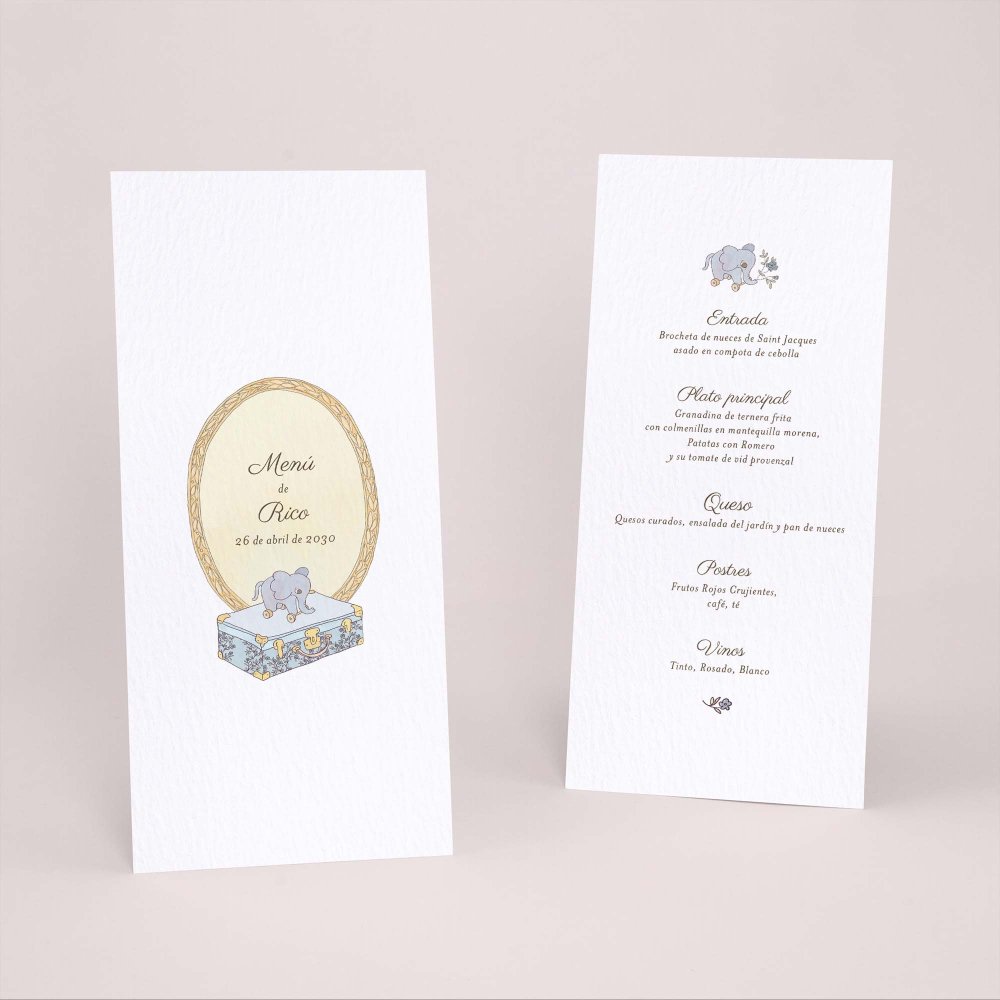 Mi primer retrato - azul