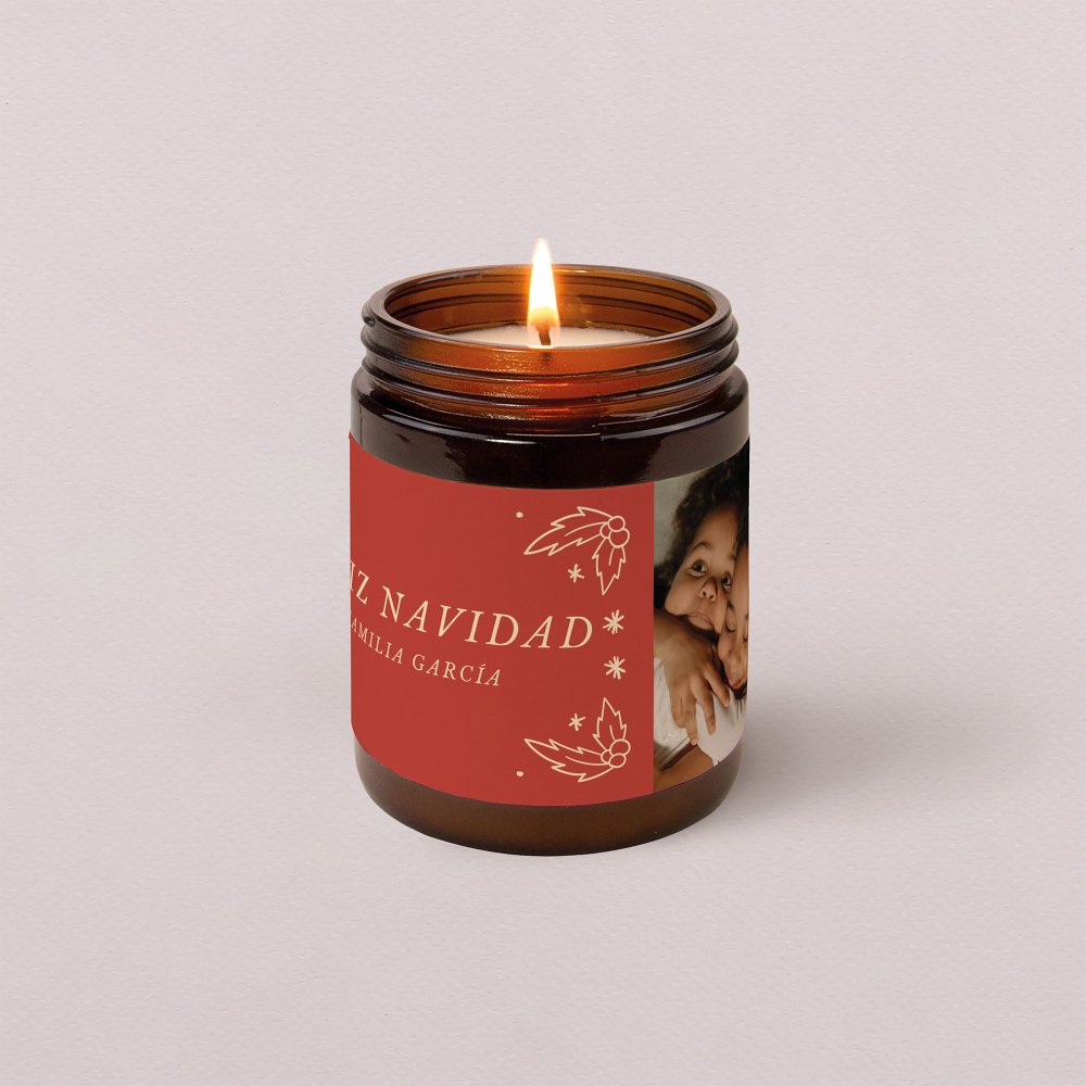 Abeto navideño - Rojo grosella