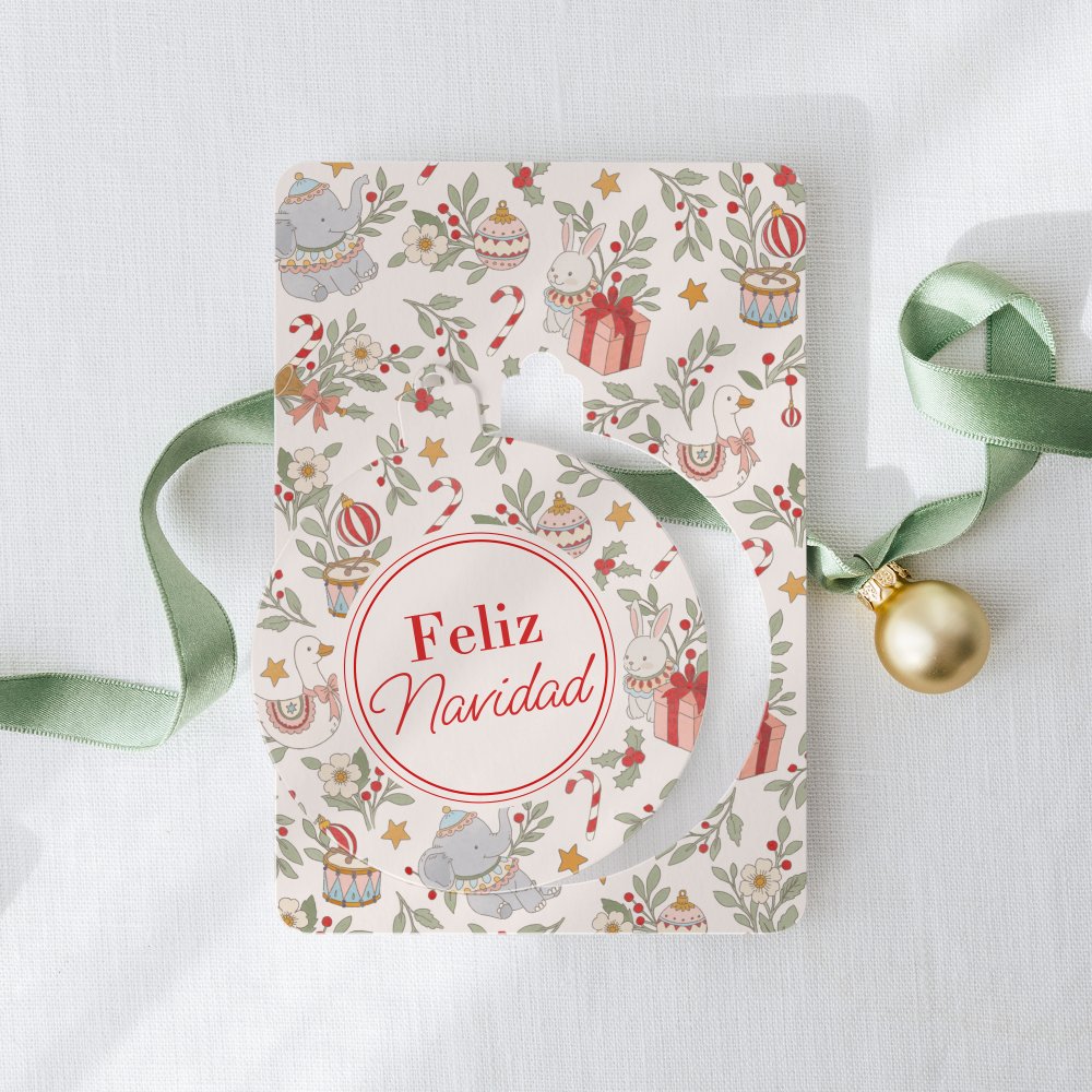 Bola de Navidad - Circo vintage