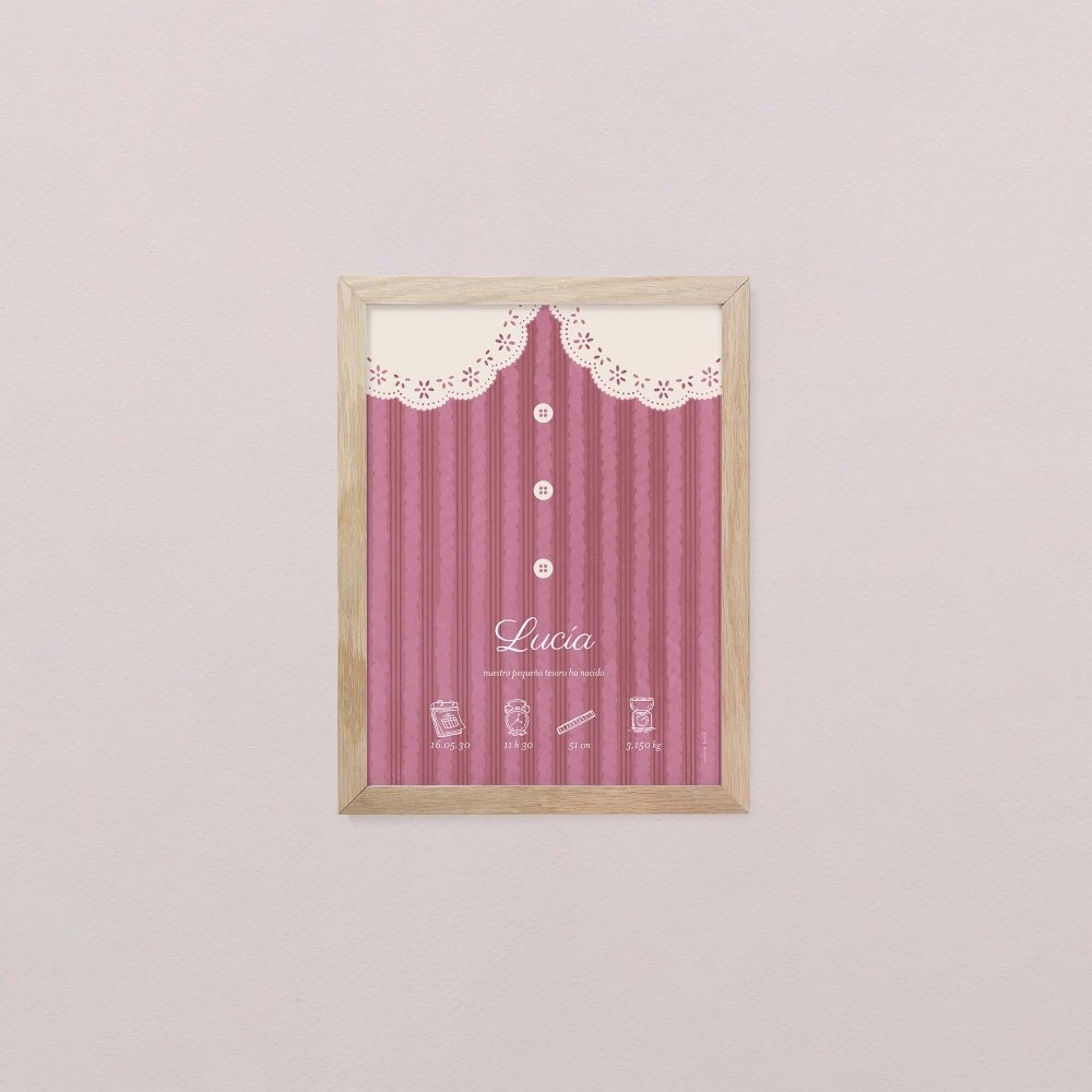 Babero - rosa