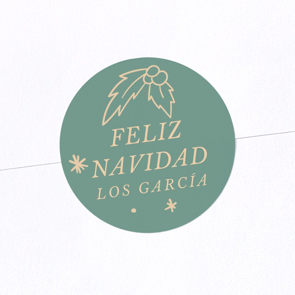Abeto navideño - Verde esmeralda