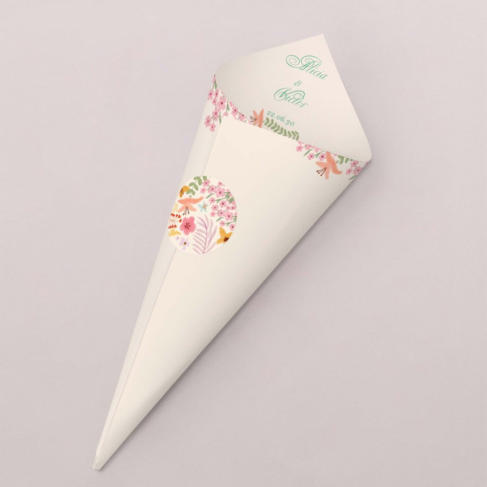Pastel flowers
