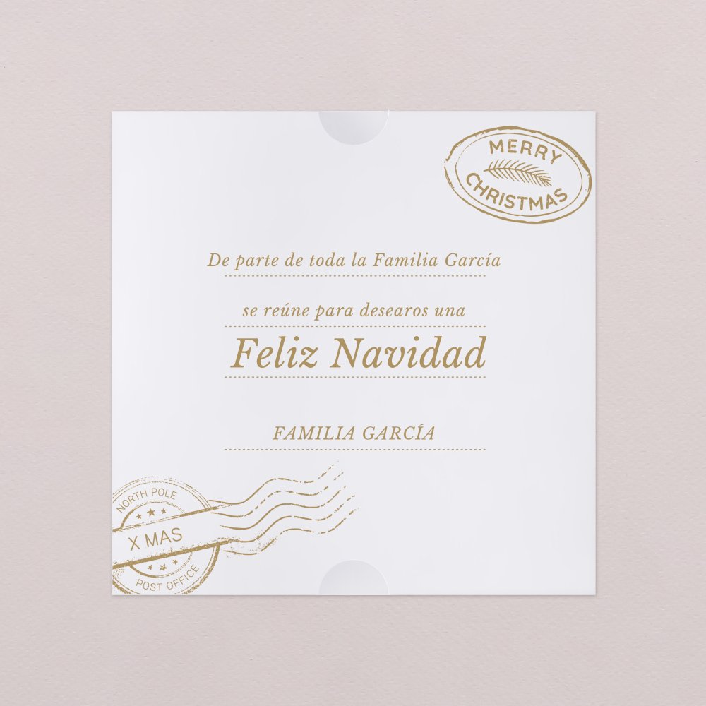 Sello navideño