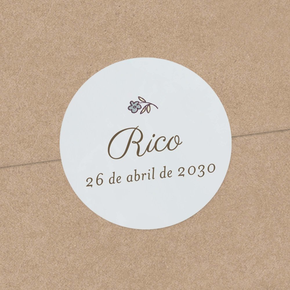 Mi primer retrato - azul