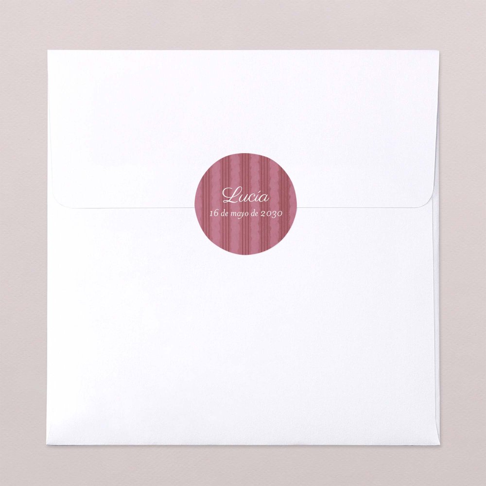 Babero - rosa