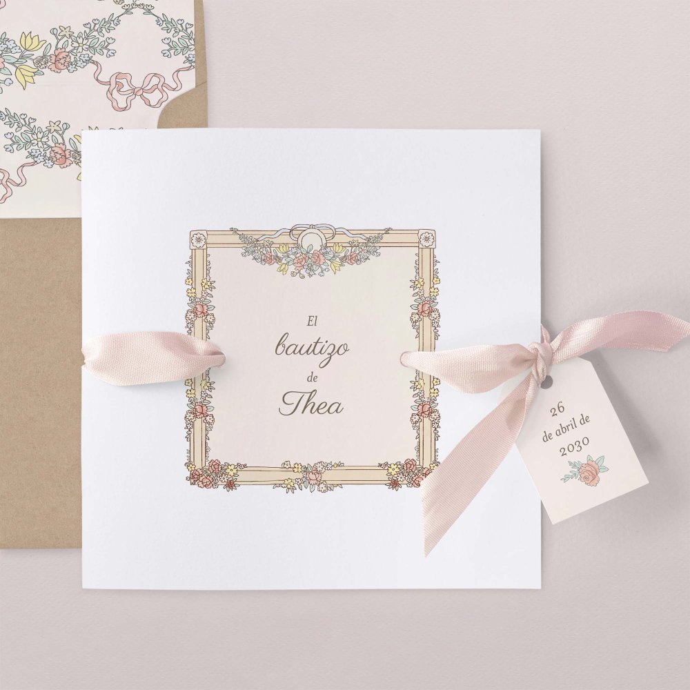 Mi primer retrato - rosa