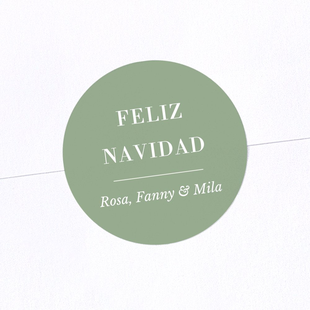 Adorno vintage - Follaje navideño