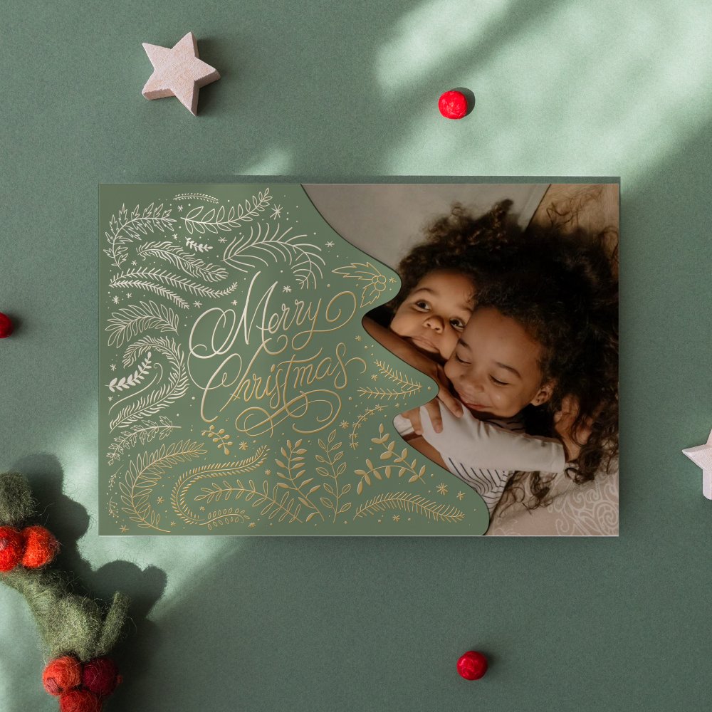 Abeto navideño - Verde bosque