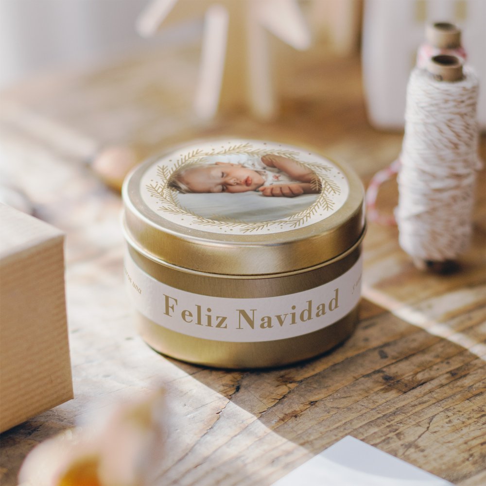 Bola de Navidad - Corona dorada