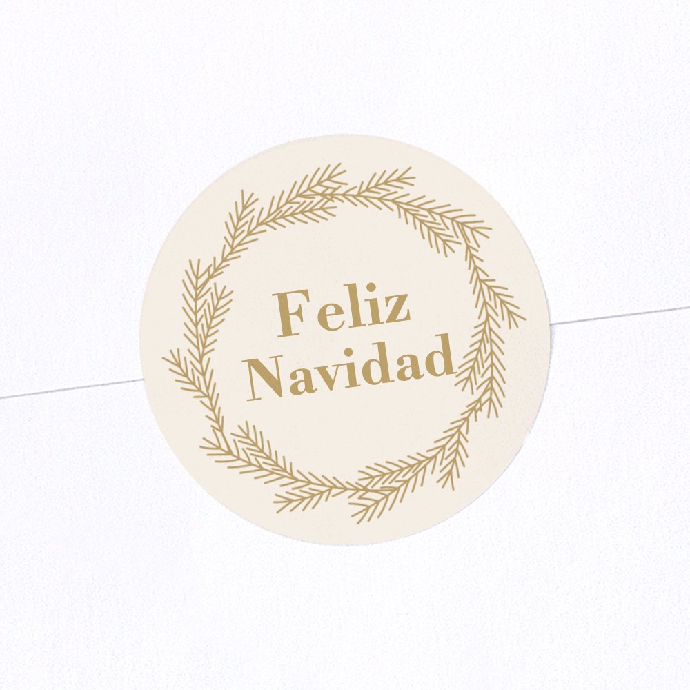 Bola de Navidad - Corona dorada