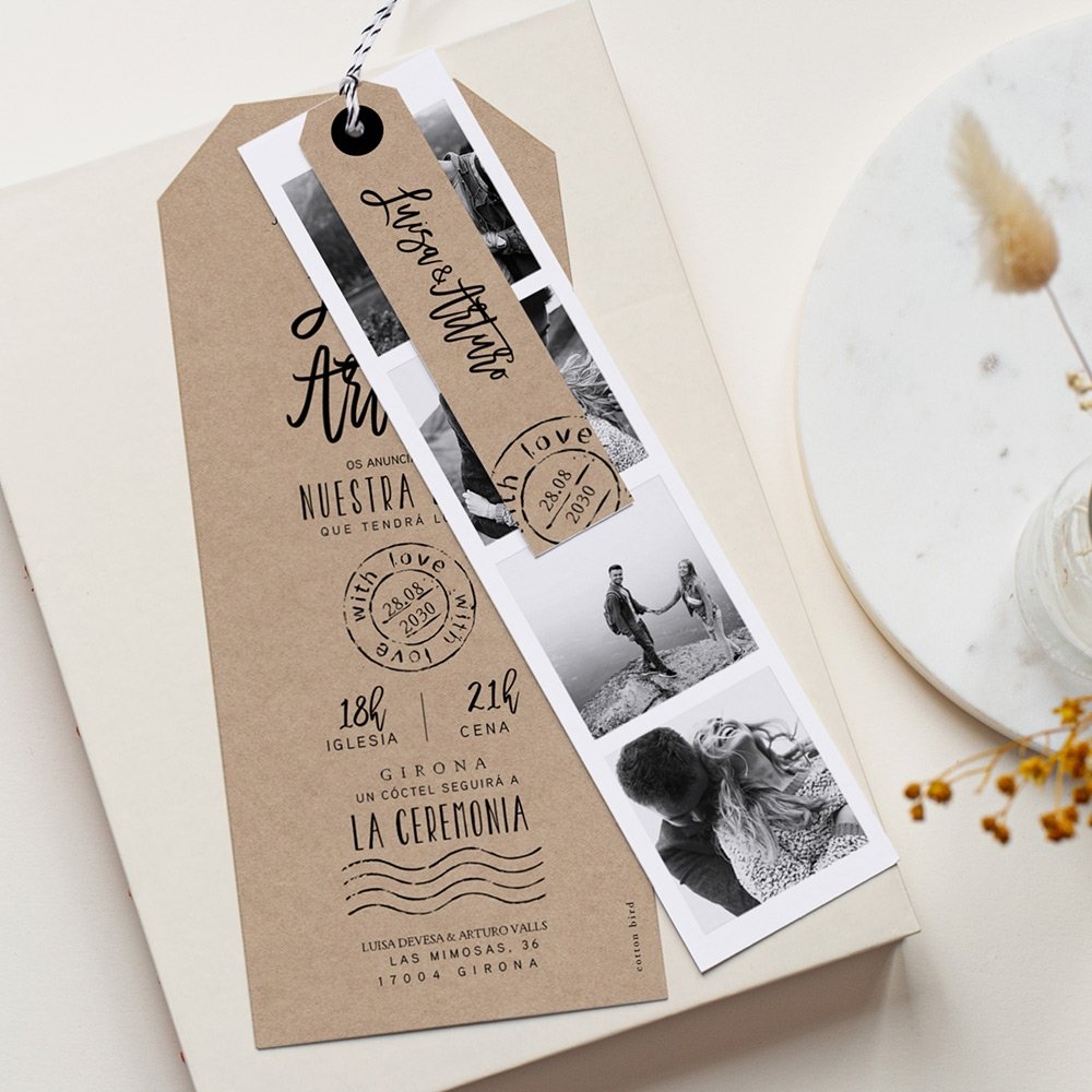 Detalles para invitados de boda - Cotton Bird