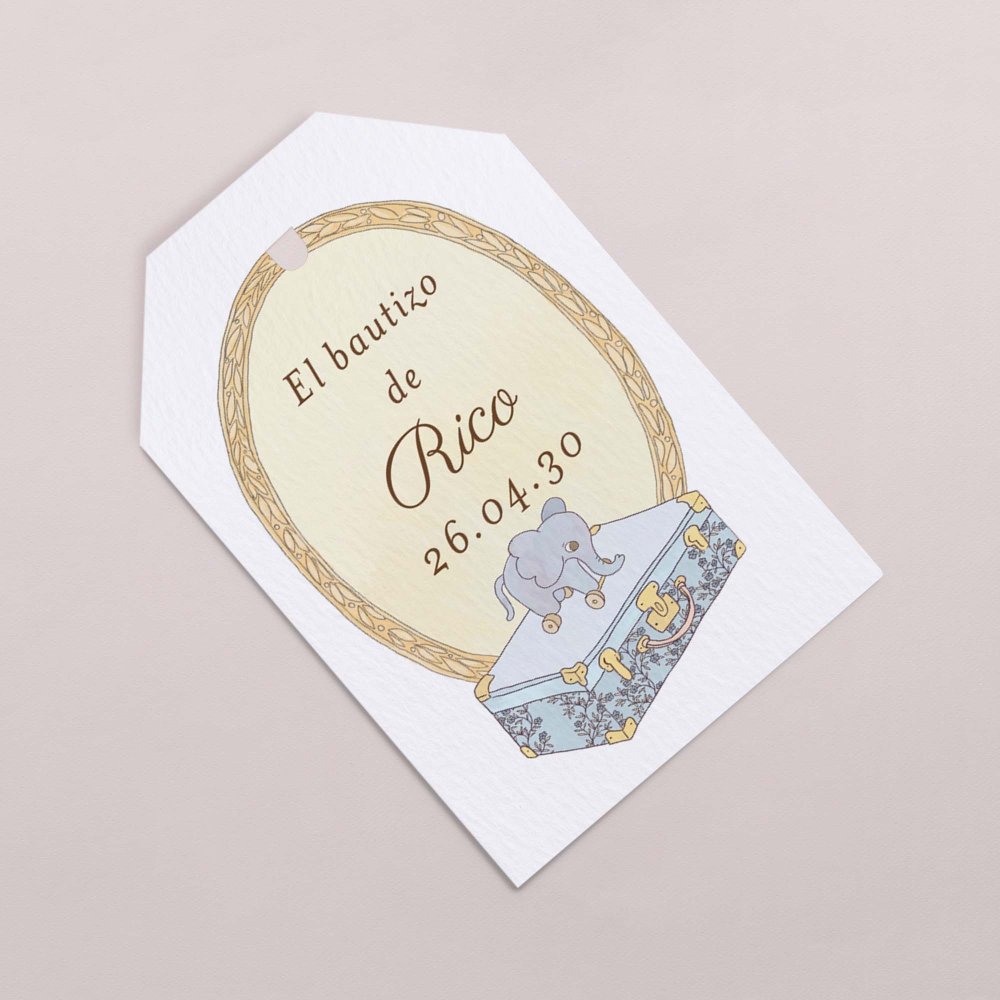 Mi primer retrato - azul