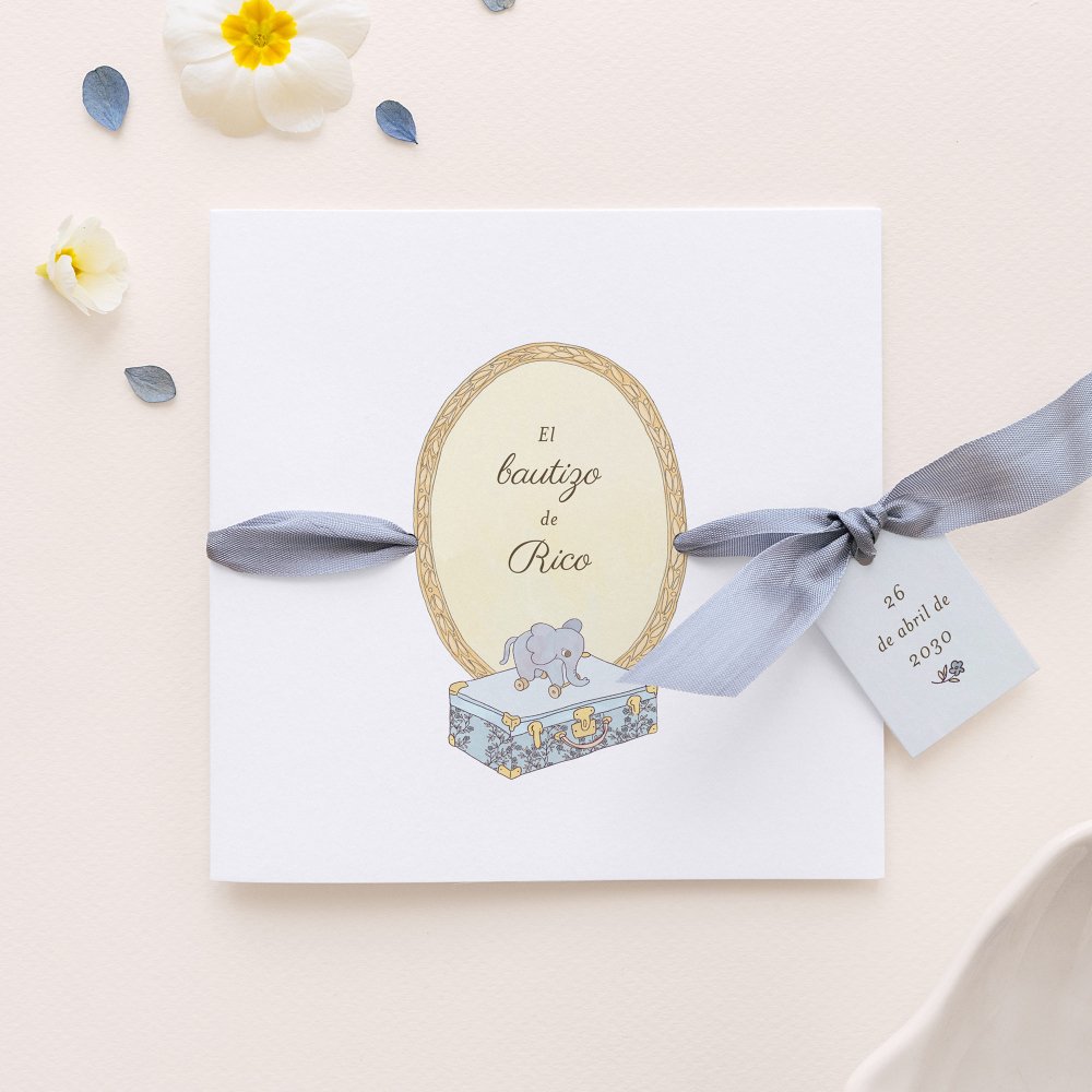 Mi primer retrato - azul