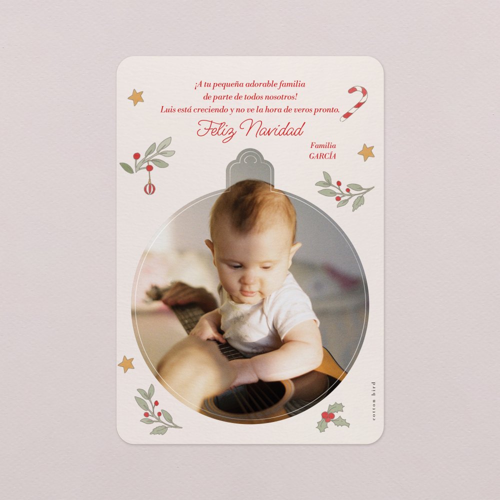 Bola de Navidad - Circo vintage