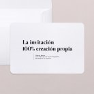 Tu creación 100% personalizada