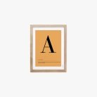 Affiche lettre