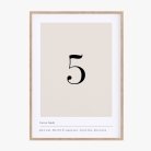 Affiche chiffre