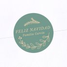 Adorno vintage - Verde esmeralda