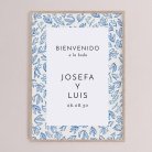 Azul floral