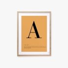 Affiche lettre