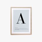 Affiche lettre