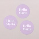 Dogs & dogs - Mauve
