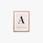 Affiche lettre