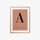 Affiche lettre