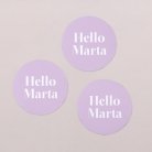 Dogs & dogs - Mauve