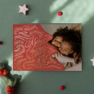 Abeto navideño - Rojo grosella