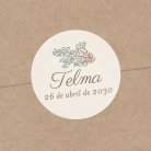 Mi primer retrato - rosa