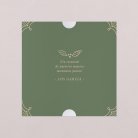 Adorno vintage - Verde bosque