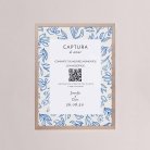 Azul floral