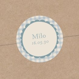 Bonito vichy - azul