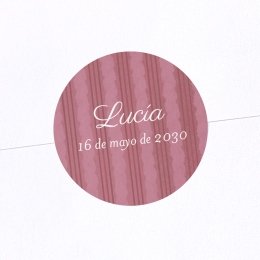 Babero - rosa